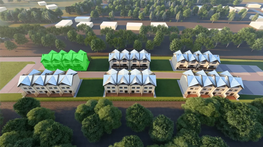 Ulica Na Kąty w Bochni Blok domyw D