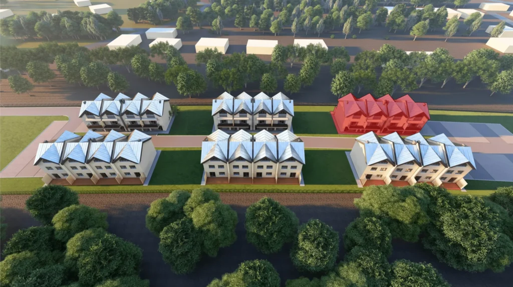 Ulica Na Kąty w Bochni Blok domyw F