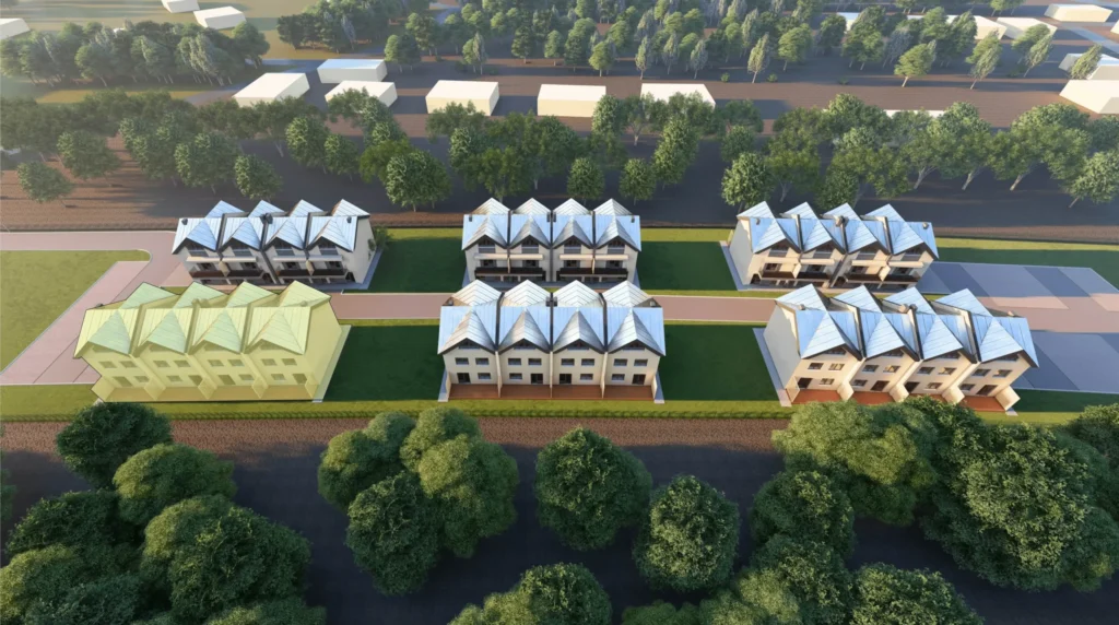 Ulica Na Kąty w Bochni Blok domyw А